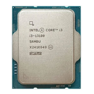 INTEL CORE I3 - 13100 DESKTOP PROCESSOR ( 3 YEARS WARRANTY ) WITHOUT BOX & FAN