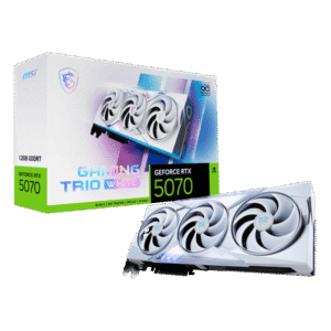 MSI GEFORCE RTX5070 GAMING TRIO OC 12GB GDDR7X WHITE GRAPHICS CARD ( 3 years warranty )