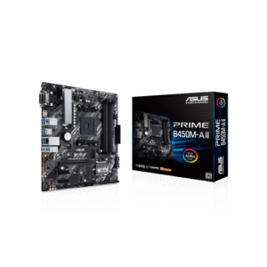 ASUS PRIME B450M-A II (DDR4) MOTHERBOARD ( 3 YEARS WARRANTY )